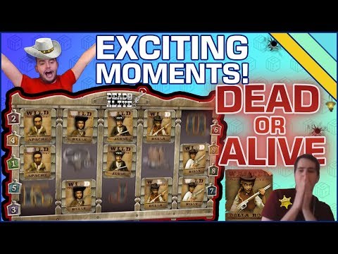 EXCITING MOMENTS on Dead or Alive slot!