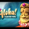 Aloha! Cluster Pays  Free Spins Bonus Mega Win on Netents Newest Video Slot