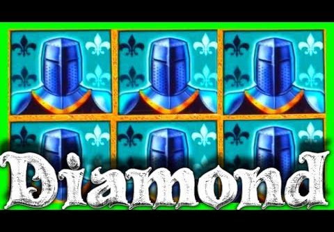 NEW GAME! 💎 BIGGEST WIN ON YOUTUBE 🛡On BLACK KNIGHT DIAMOND Slot Machine ⚔ BONUS! 💎 SDGuy1234