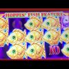 ** WIFE’s SUPER BIG WIN ON HOPPIN’ FISH POKIE MACHINE ** SLOT LOVER **