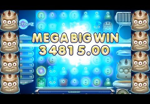 Reactoonz Slot Big Win! Jackpot – Gargantoon erscheint – 100€ Einsatz – mega Gewinn!