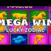 MEGA WIN ON LUCKY ZODIAC – 10€ BET