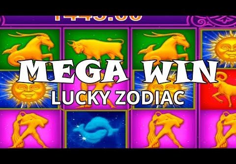 MEGA WIN ON LUCKY ZODIAC – 10€ BET