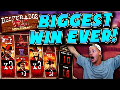 BIGGEST WIN EVER on Desperados Wild Megaways!