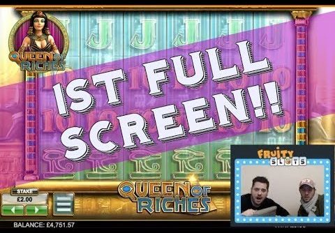 QUEEN OF RICHES SLOT MEGA WINS IN A ROW! IT’S BROKE!!!!! (online casino)