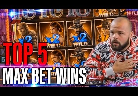 Top 5  MAX BET WINS  – Streamer Record win 150.000 €