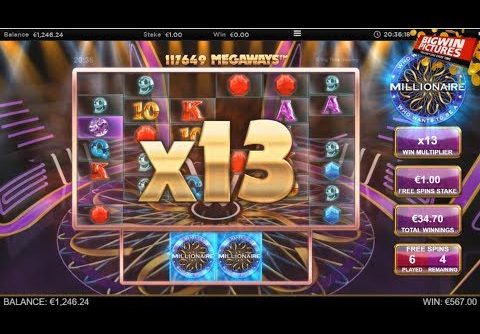 Millionaire Slot – 117649 Megaways BIG WIN!