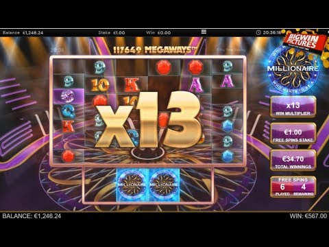 Millionaire Slot – 117649 Megaways BIG WIN!