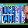 BRENT & DAD!!  A HUGE WIN ON “WIZARD OF OZ”!! MAX BET!! SLOT MACHINE POKIES