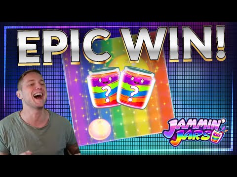 EPIC WIN! Jammin Jars Big win – HUGE WIN on Casino slot from Casinodaddy LIVE Stream