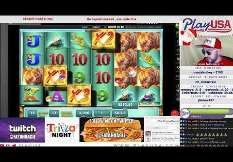 Watch 646x Big Win On Raging Rhino Online Slot Machine | Golden Nugget Online Casino NJ