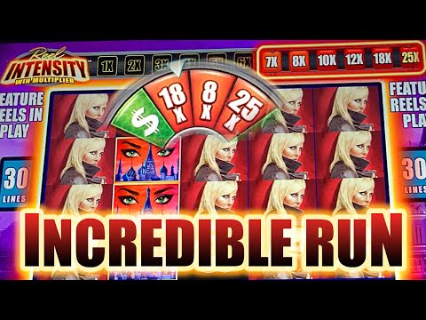 KATARINA SLOT MACHINE INCREDIBLE WHEEL BONUS RUN SUPER BIG WIN MAX BET