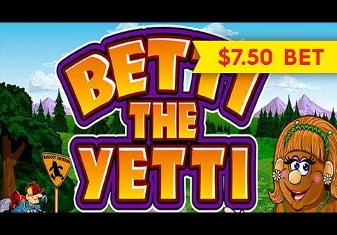 Betti The Yetti Slot – $7.50 Bet – BIG WIN SESSION!
