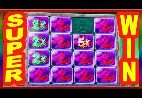 ** MEGA WIN ON NEW KONAMI ** CATCH FOUR ** SLOT LOVER **