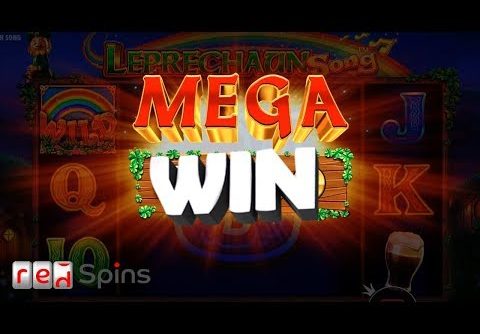 MEGA WIN!!! Leprechaun Song – Giant Symbol Slot Bonus feature