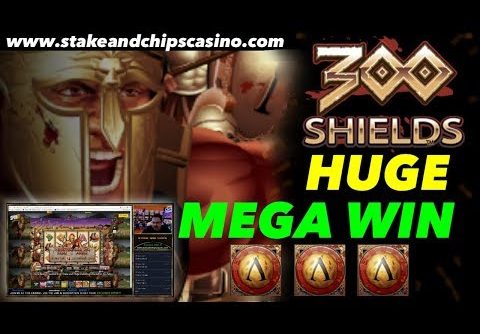 MY BIGGEST WIN !! on 300 SHIELDS SLOT !! 🚨 CASINO BONUS ROUND