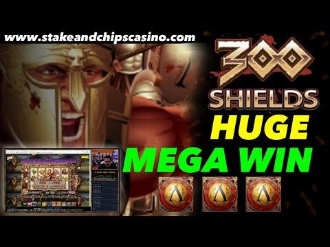 MY BIGGEST WIN !! on 300 SHIELDS SLOT !! 🚨 CASINO BONUS ROUND