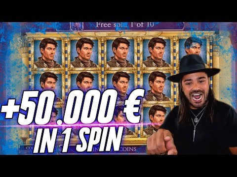 ROSHTEIN WIN 50.000 € in 1 Spin – Huge Win  Book of Dead slot