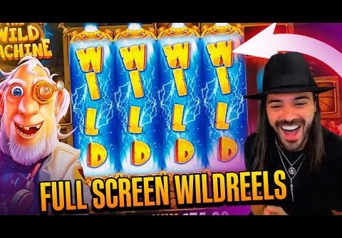 ROSHTEIN Full Screen Win  on The Wild Machine slot – TOP 5 Mega wins of the week