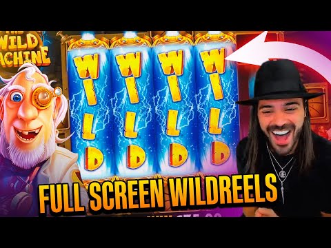 ROSHTEIN Full Screen Win  on The Wild Machine slot – TOP 5 Mega wins of the week