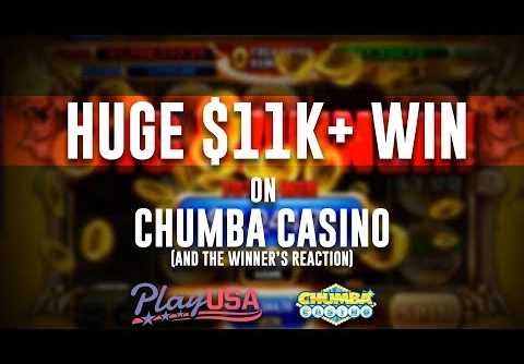 Chumba Casino HUGE WIN | $11k Online Slot Jackpot | Free Sweeps Cash!