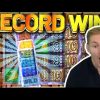 RECORD WIN! Danger High Voltage Big win – HUGE WIN on Casino slots from Casinodaddy LIVE STREAM