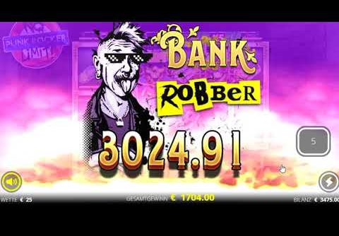 SUPER BIG WIN on PUNK ROCKER SLOT 25€ Bet