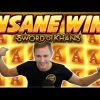 INSANE WIN! Sword Of Khans Big win – NEW SLOT – Casino Games from Casinodaddy Live Stream