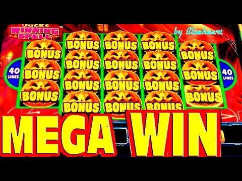 JACK’s WINNING SPELL slot machine MEGA BONUS WIN!