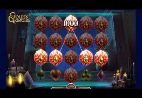 Golden Grimoire slot by NetEnt – SUPER MEGA WIN