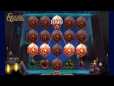 Golden Grimoire slot by NetEnt – SUPER MEGA WIN