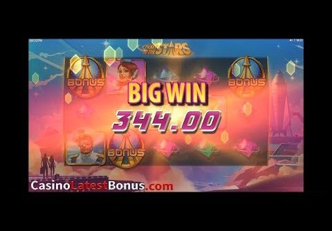 Ticket to the Stars slot QuickSpin (FREESPINS, BONUSES, BIGWIN, MEGAWIN, SUPERBIGWIN)