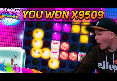 SlotRoom247 Record win x9500 on Jammin Jars slot – TOP 5 mega wins in casino online