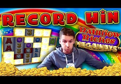 MUST SEE!!! RECORD WIN on Rainbow Riches Megaways Slot – £10 Bet!