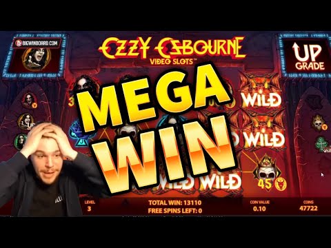 MEGA WIN!! 900X From Ozzy Osbourne Slot – INSANE LAST SPIN!
