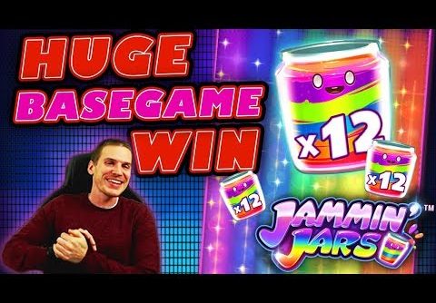 Base Game Madness on Jammin’ Jars Slot – HUGE WIN!