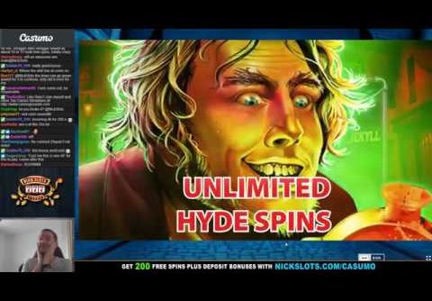 BIG WIN on Dr. Jekyll Goes Wild Slot – BIG BET