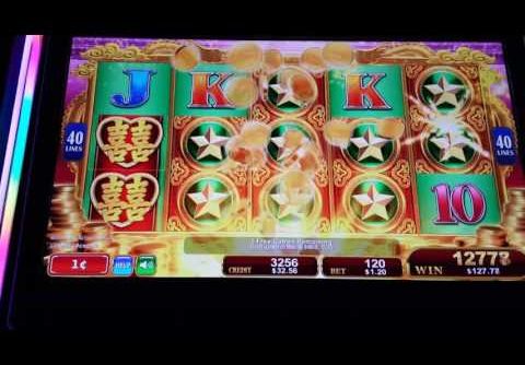 Big win, Huge win. Dragon’s Law Twin Fever slot machine. Amazing. Almost 300x.