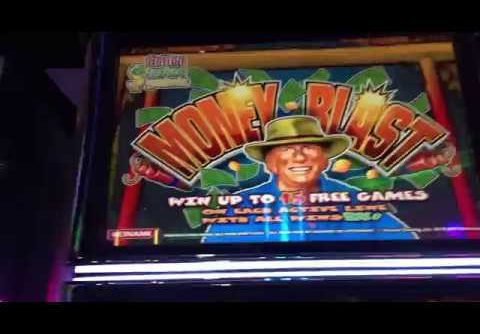BIG WIN $$$ Finally!!!  Money Blast Slot Machine Free Spin BONUS
