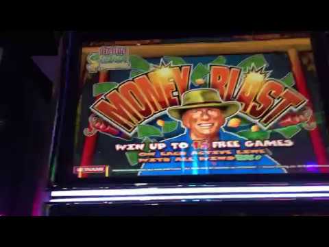 BIG WIN $$$ Finally!!!  Money Blast Slot Machine Free Spin BONUS