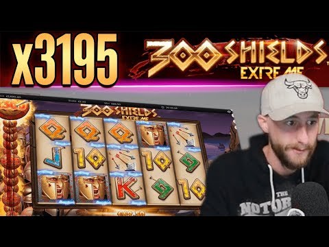 CasinoDaddy  Win x3195 on 300 Shields Extreme  slot – Mega Win in casino online