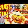 DANCING DRUMS EXPLOSION slot machine GOLD DRUMS BONUS and MEGA WIN on The Walking Dead 2 slot game