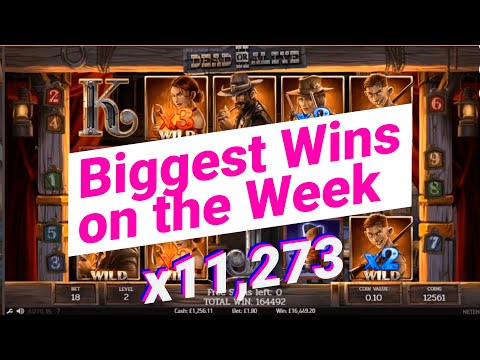 🔴 BIGGEST WINS OF THE WEEK #6 – Dead of Alive 2 slot [x11273] – 🚨ONLINECASINOPOLICE🚨 COMPILATION