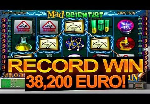 EUR 80,000 RECORD BIG WIN in Mad Scientist slot online!