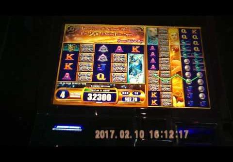 BACK TO BACK BIG WIN BONUSES on COLOSSAL WIZARDS slot machine #27