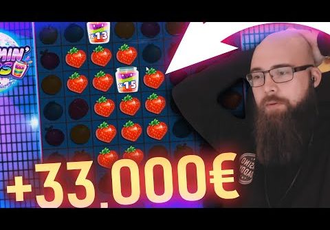 Streamer Huge win x1000 on Jammin Jars slot – Top 5 Biggest Wins of week