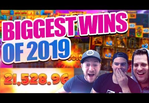 OUR TOP 10 BIGGEST ONLINE SLOTS WINS OF 2019!