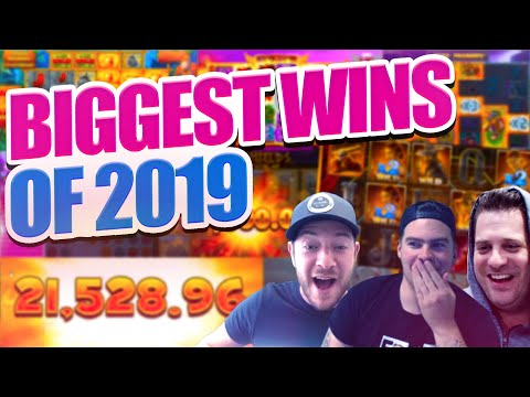 OUR TOP 10 BIGGEST ONLINE SLOTS WINS OF 2019!