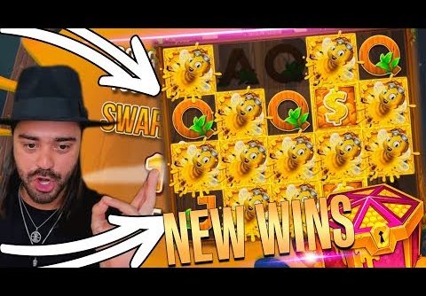 ROSHTEIN Big Win on Wild Swarm slot  – New wins on casino stream