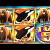 SUPER BIG WIN ~ 5 Bears on Kodiak Island Slot Machine Bonus TOP 5!!